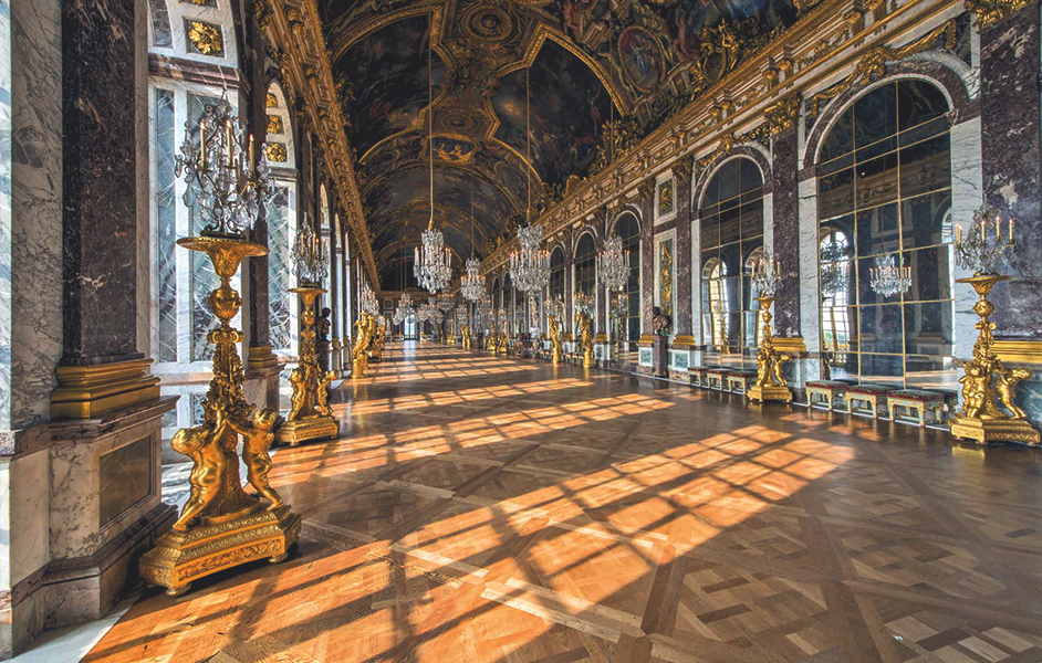 palace of versailles inside view