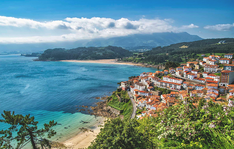 northern spain beach image