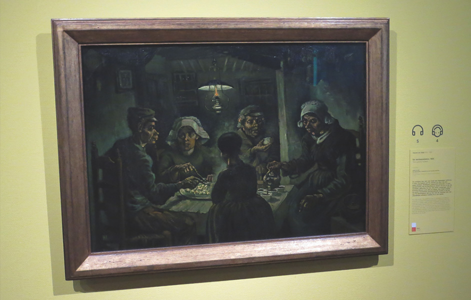 The Potato Eaters.  Van Gogh Museum tickets