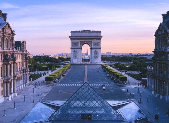 Louvre Museum to Arc de Triomphe