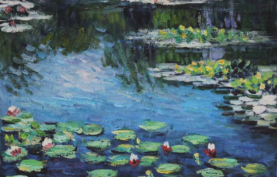 orangerie museum history - Monet Water Lilies