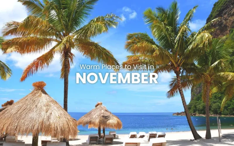 warm places to visit in november