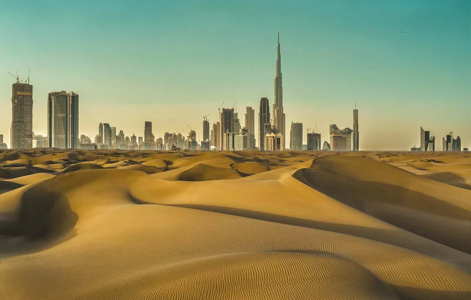 Dubai is the best Places to go in January that are hot