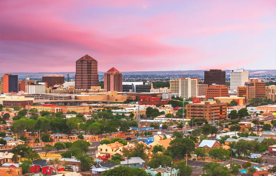 Albuquerque is the best places to visit in october
