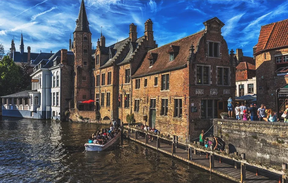 Bruges is the best places to visit in october