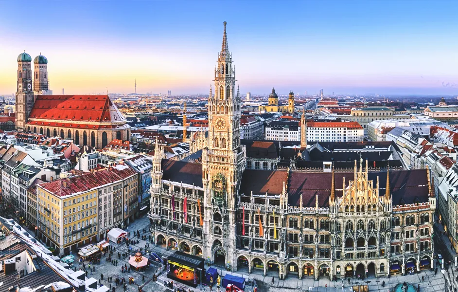 Munich is the best places to visit in october