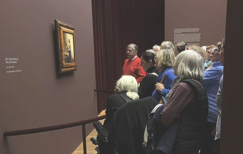 The Milkmaid is the famous paintings in the rijksmuseum
