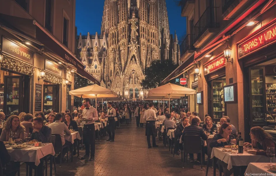 restaurants near La Sagrada Familia