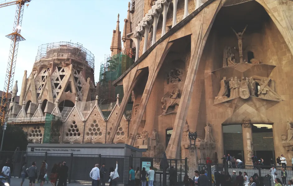 Passion Facade in afternoon