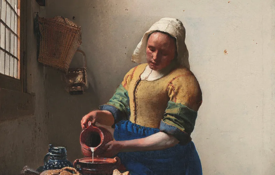 Vermeer’s The Milkmaid 