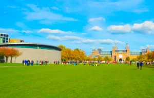 Museumplein street-level view