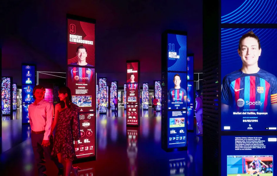 Spotify Camp Nou Live immersive tour moments