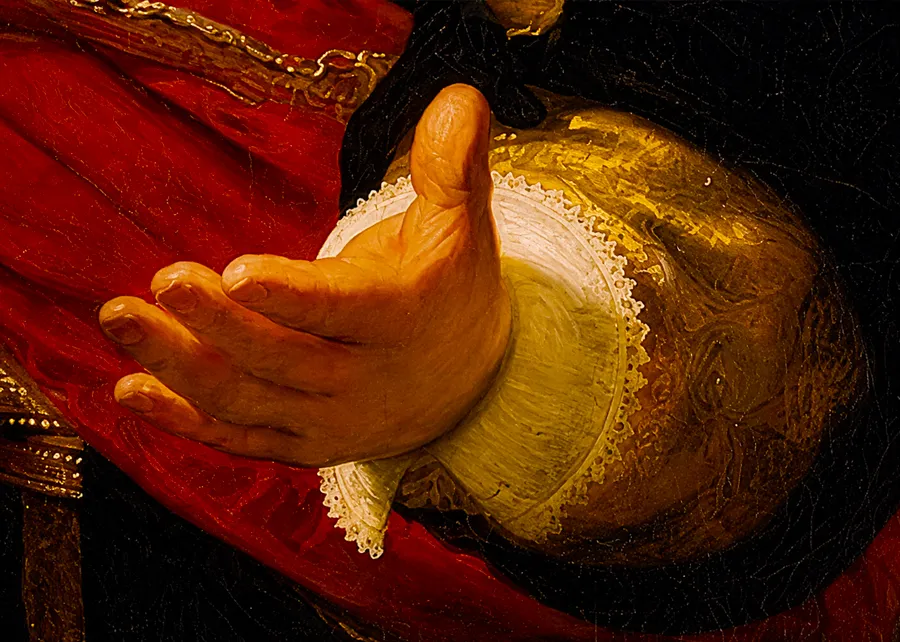 Captain Hand painting